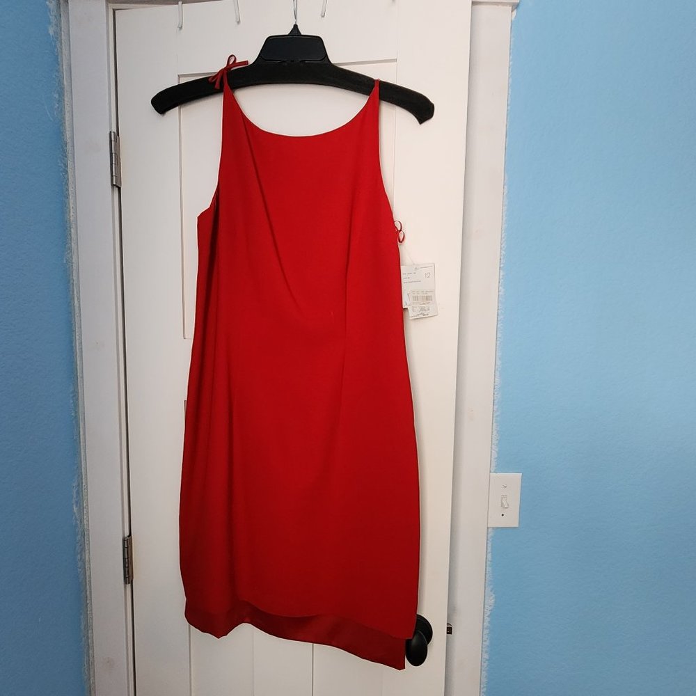 Red dress